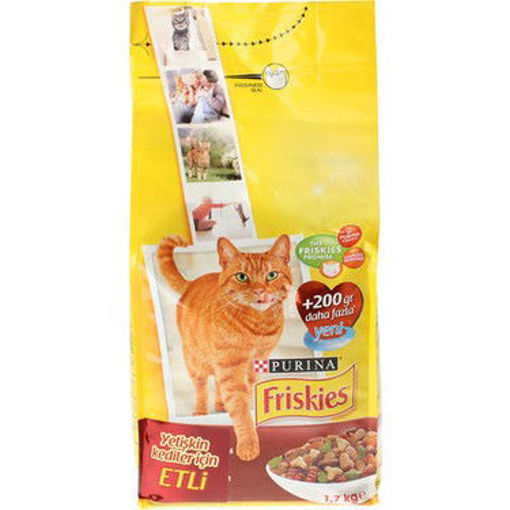 FRISKIES KEDI MAMASI ETLI 1,7KG nin resmi