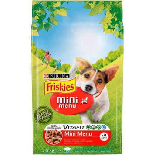 FRISKIES MINI MENU 1.5KG KOPEK MAMASI nin resmi