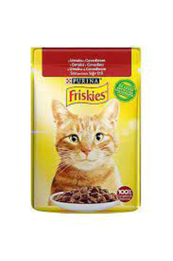 FRISKIES POUCH ETLI 85 GR nin resmi