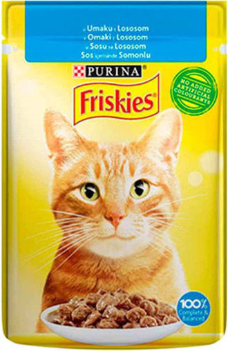 FRISKIES POUCH SOMONLU 85 GR nin resmi