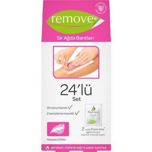 DEL.REMOVE 24LU YUZ AGDA BANDI HASSAS CILTLER nin resmi