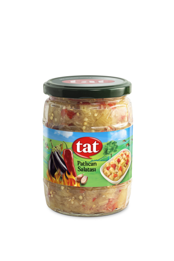 TAT PATLICAN SALATASI 520 GR  CAM nin resmi