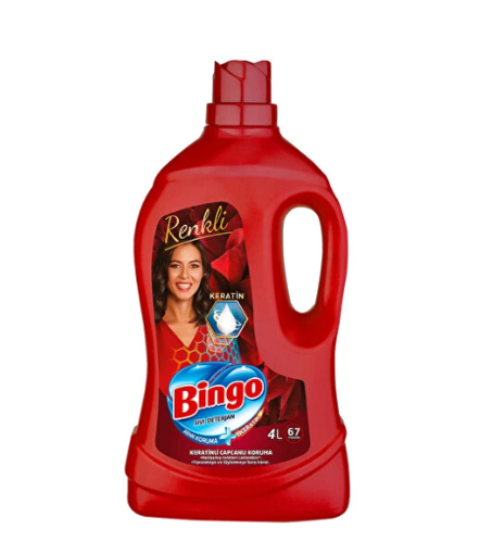 BINGO SIVI DET.BAKIM SERISI 4 LT RENKLI nin resmi