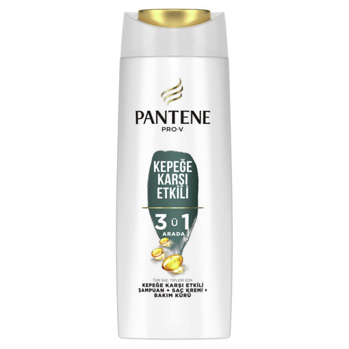 PANTENE 400 ML SAMPUAN  3LN1 KEPEGE KARSI nin resmi