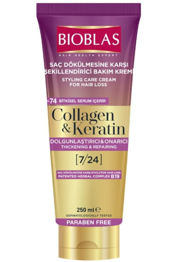 BIOBLAS 250ML SAC BAKIM KREMI 7/24 COLLAGEN&KERATIN