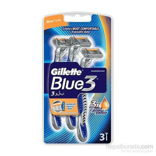 DEL.GILLETTE BLUE3 TRAS BICAGI 3LU nin resmi