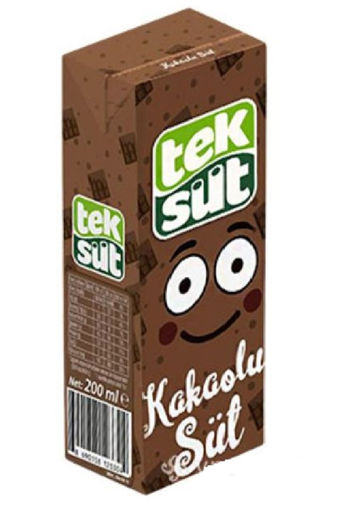 TEKSUT SUT 200ML KAKAOLU nin resmi