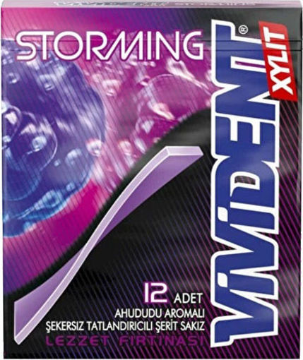 VIVIDENT STORMING 33 GR XYLIT AHUDUDU AROMALI nin resmi
