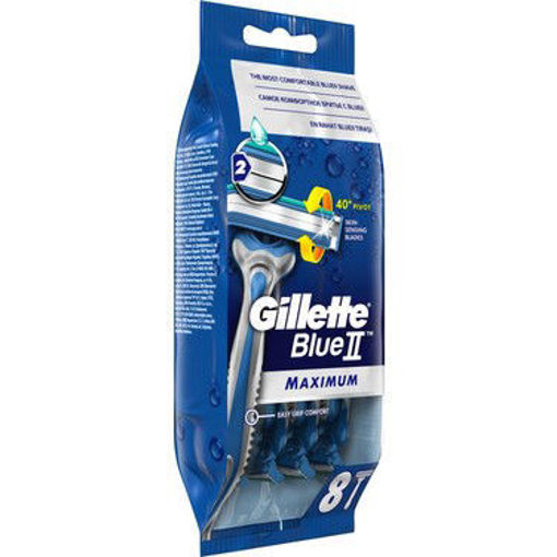 GILLETTE BLUE II MAX 8 POSET nin resmi
