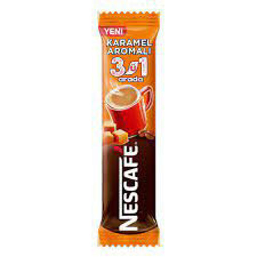 NESCAFE 3'U 1 ARADA 17,7 GR. KARAMELLI nin resmi