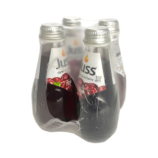 DEL.JUSS 4*200 ML VISNE MEYVE SUYU CAM nin resmi