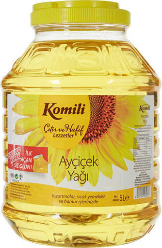 KOMILI AYCICEK YAGI 5 LT PET nin resmi