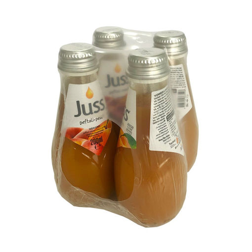 DEL.JUSS 4*200 ML KAYISI MEYVE SUYU CAM nin resmi