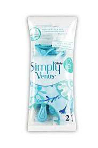GILLETTE VENUS 2 8'LI POSET nin resmi