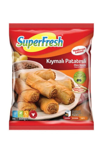 S.FRESH 500 GR RULO BÖREK KIYMALI PATATESLİ nin resmi