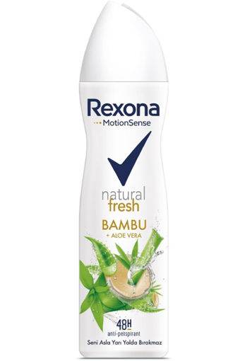 REXONA DEO WOMEN 150ML ALOE VERA&BAMBU nin resmi