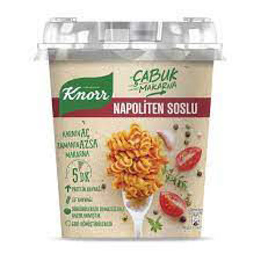 DEL.KNORR CABUK MAKARNA NAPOLITEN XL 92 GR nin resmi