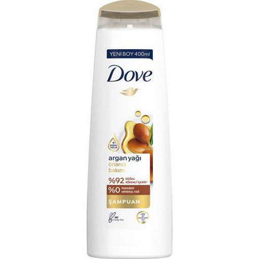 DOVE 400 ML SAMPUAN ARGAN YAGI VE ONARICI BAKIM nin resmi