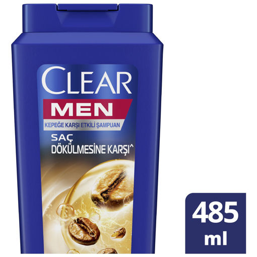 DEL.CLEAR MEN 485 ML SAMPUAN SAC DOKULMESINE KARSI nin resmi