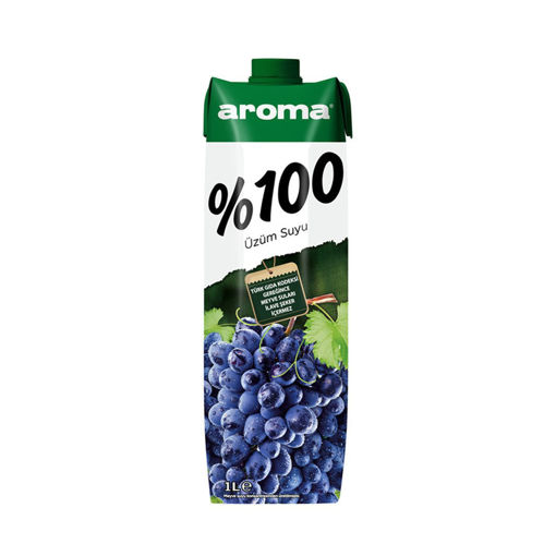 AROMA %100  ÜZÜM SUYU 1 LT nin resmi