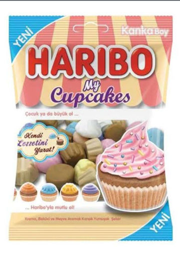 DEL HARIBO 80 GR MY CUP CAKES nin resmi
