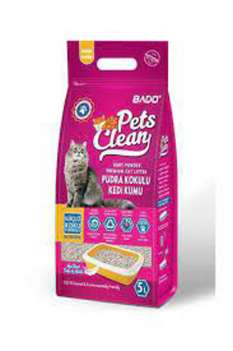 BADO PETS CLEAN  KEDI KUMU PUDRA KOKULU 5 LT nin resmi