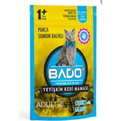 BADO POUCH KEDI SOMON BALIKLI 85 GR nin resmi