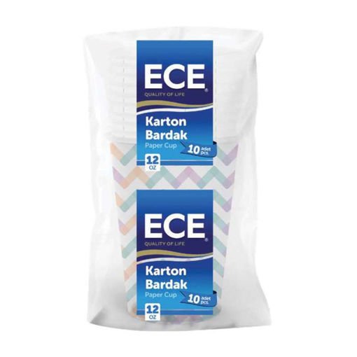 ECE KAGIT BARDAK  12 OZ 10LU nin resmi