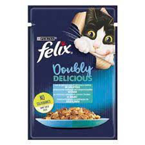 FELIX POUCH CIFTE LEZZET SOMON SARDALYA 85 GR nin resmi