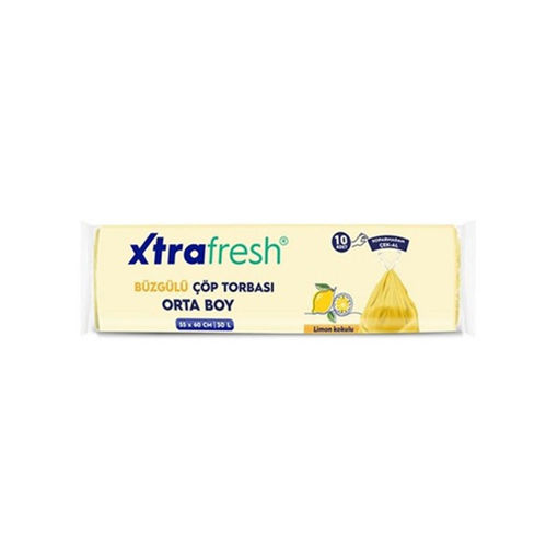 DEL.XTRAFRESH 10 LU ORTA  BOY LIMON COP POSETI nin resmi