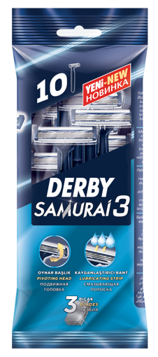 DERBY SAMURAI 3 10'LU POSET nin resmi