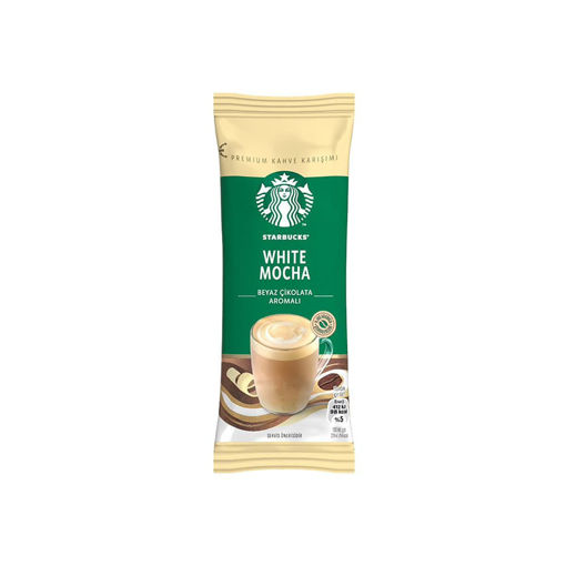 STARBUCK WHITE MOCHA 24 GR STICK nin resmi