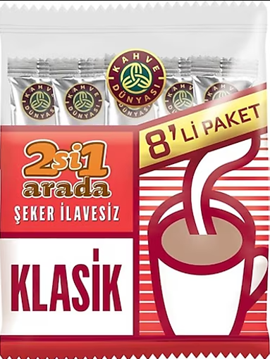 KAHVE DÜNYASI 2SI1 ARD KLASİK 8LI nin resmi