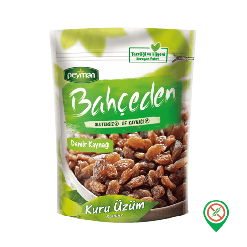 PEYMAN BAHCEDEN 200 GR KURU UZUM nin resmi