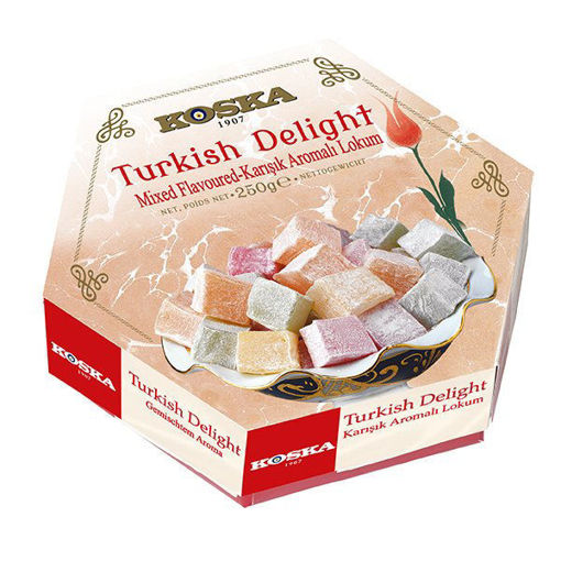 KOSKA KARISIK AROMALI LOKUM 250 GR nin resmi