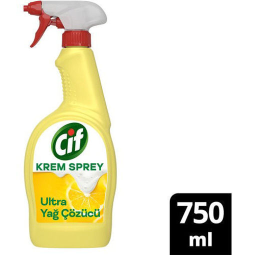 CIF CREAM  750 ML SPREY YAG COZUCU LIMON nin resmi