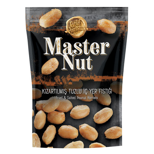 MASTER NUT KIZARTILMIS YER FISTIGI TUZLU 150 GR nin resmi