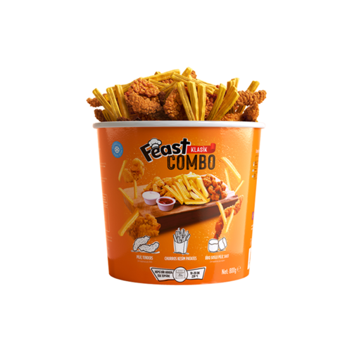 FEAST DONDURULMUS COMBO KLASİK 800 GR nin resmi