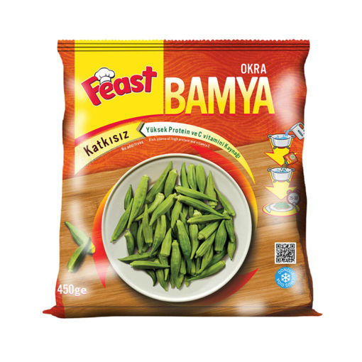 FEAST DONDURULMUS BAMYA 450 GR nin resmi