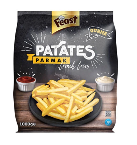 FEAST DONDURULMUS PARMAK PATATES 1000 GR(7*7) nin resmi