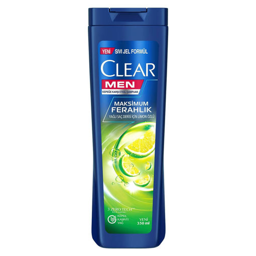 CLEAR MEN 350 ML SAMPUAN MAXIMUM FERHALIK nin resmi