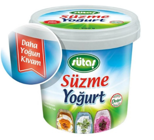 SUTAS YOGURT SUZME DAHA YOGUN 900GR nin resmi