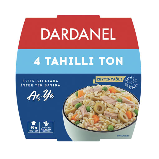 DARDANEL TON H.YEMEK 4 TAHILLI 160 GR nin resmi