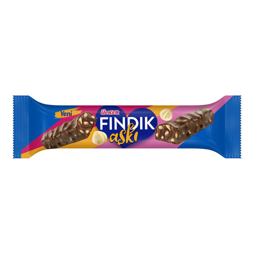 DEL ULKER 30 GR FINDIK ASKI CIKOLATA nin resmi