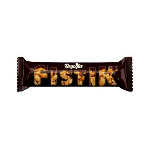 BEYOGLU 50 GR YER FISTIKLI KARAMELLI BAR nin resmi