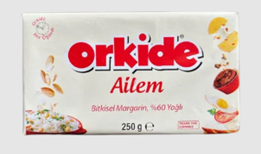 ORKIDE MARGARIN 250 GR AILEM nin resmi