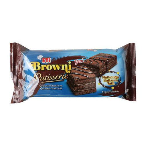 ETI BROWNI PATISSERIE CIK.SOSLU KEK 165 GR nin resmi