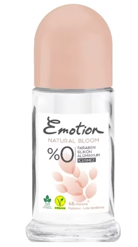 EMOTION 50 ML ROLL ON NATURAL BLOOM nin resmi