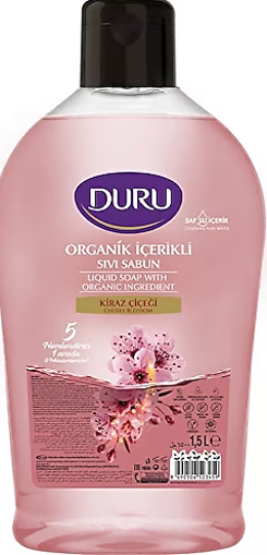 DURU 1,5 LT SIVI SABUN KIRAZ CICEGI nin resmi