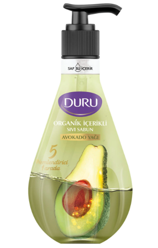 DURU 500 ML SIVI SABUN AVOKADO nin resmi